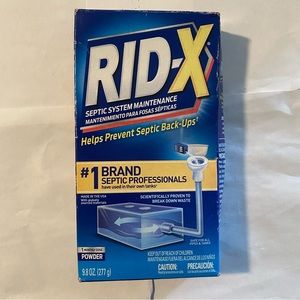 Rid-X Septic System Maintenance 1 Monthly Dose Powder 9.8 oz